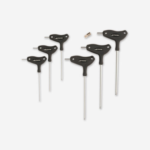 6 imbuszkulcs + 8 mm-es adapter Decathlon