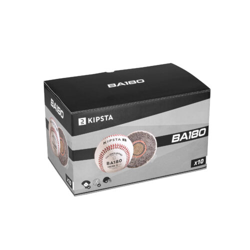 Baseball-labda 10db - BA180 Kipsta