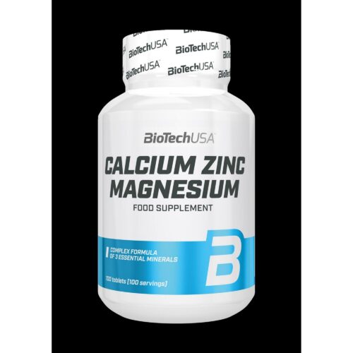 Calcium Zinc Magnesium 100 tabletta Biotechusa
