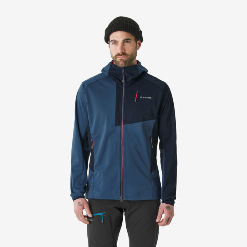 Férfi alpinista softshell kabát - Light Simond