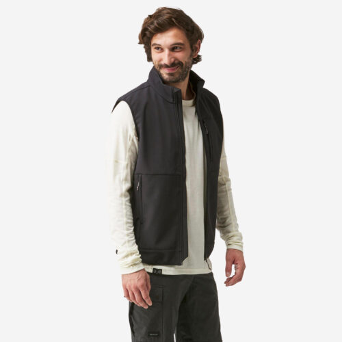 Férfi softshell mellény - MT100 Forclaz