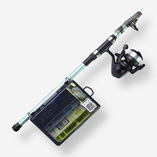 Feeder horgászbot szett - Sensitiv 100 telesco Caperlan