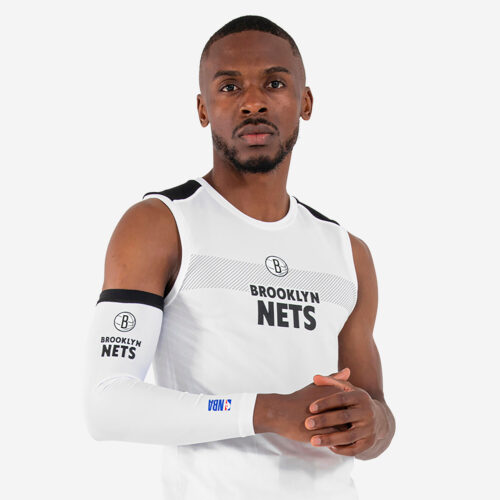 Felnőtt könyökvédő kosárlabdázáshoz E500 NBA Brooklyn Nets