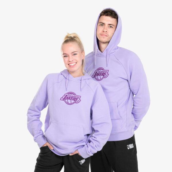 Felnőtt kosárlabda melegítőfelső - Hoodie 900 NBA Los Angeles Lakers Tarmak