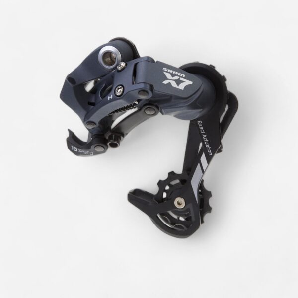 HÁTSÓ VÁLTÓ SRAM X7 7/8/9 sebességes hosszú váltókanállal Rockrider