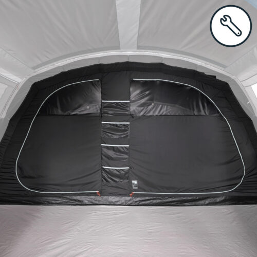 Hálófülke és sátoralj Air Seconds 5.2 Fresh&Black sátorhoz Quechua