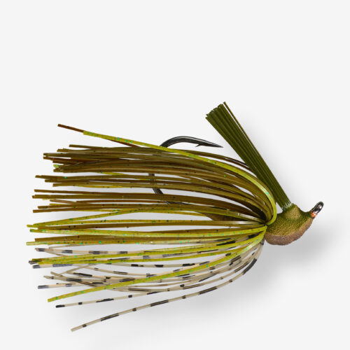 Műcsali - Rubber jig Green Pumpkin Caperlan