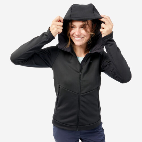 Női túra polár pulóver - MH520 Hood Quechua