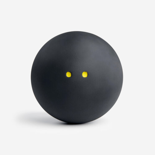 Squashlabda két sárga ponttal