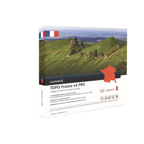 Túratérkép V4 teljes Franciaországról Garmin
