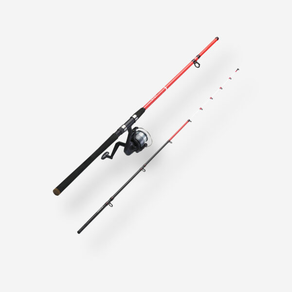Tengeri horgászbot orsóval - Seaboat Light-100 210 Caperlan