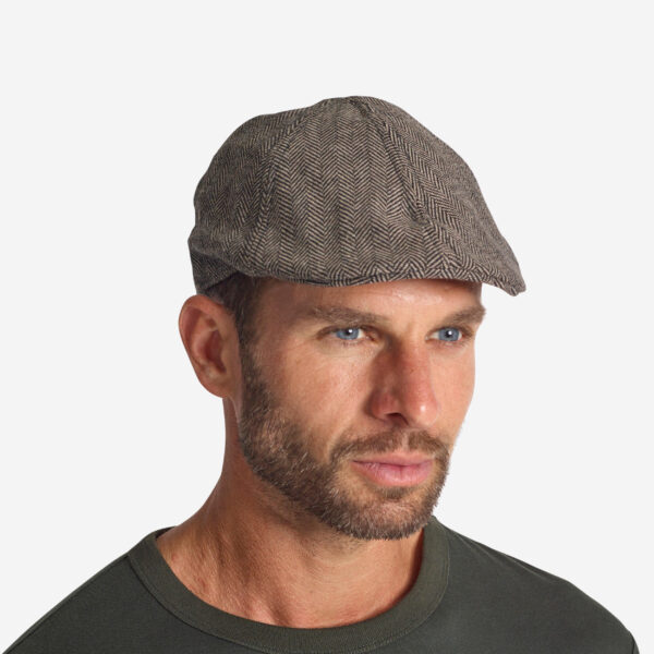 Tweed vadász sapka