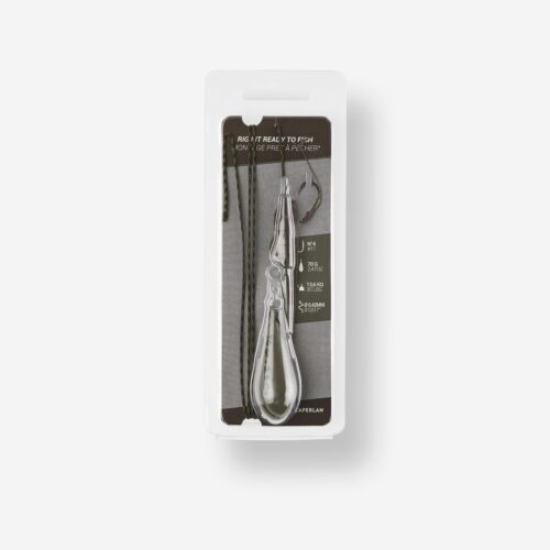 Zsebpeca pontyhorgászathoz Rig Clip Ready to Fish 70 g