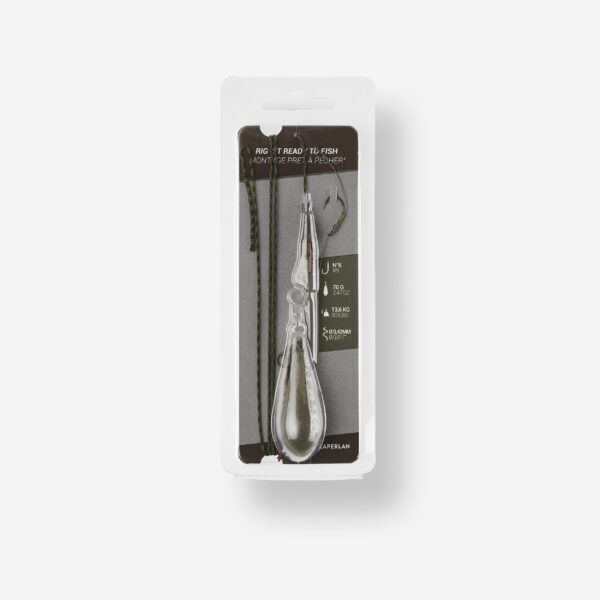 Zsebpeca pontyhorgászathoz Rig Clip Ready to Fish 70 g